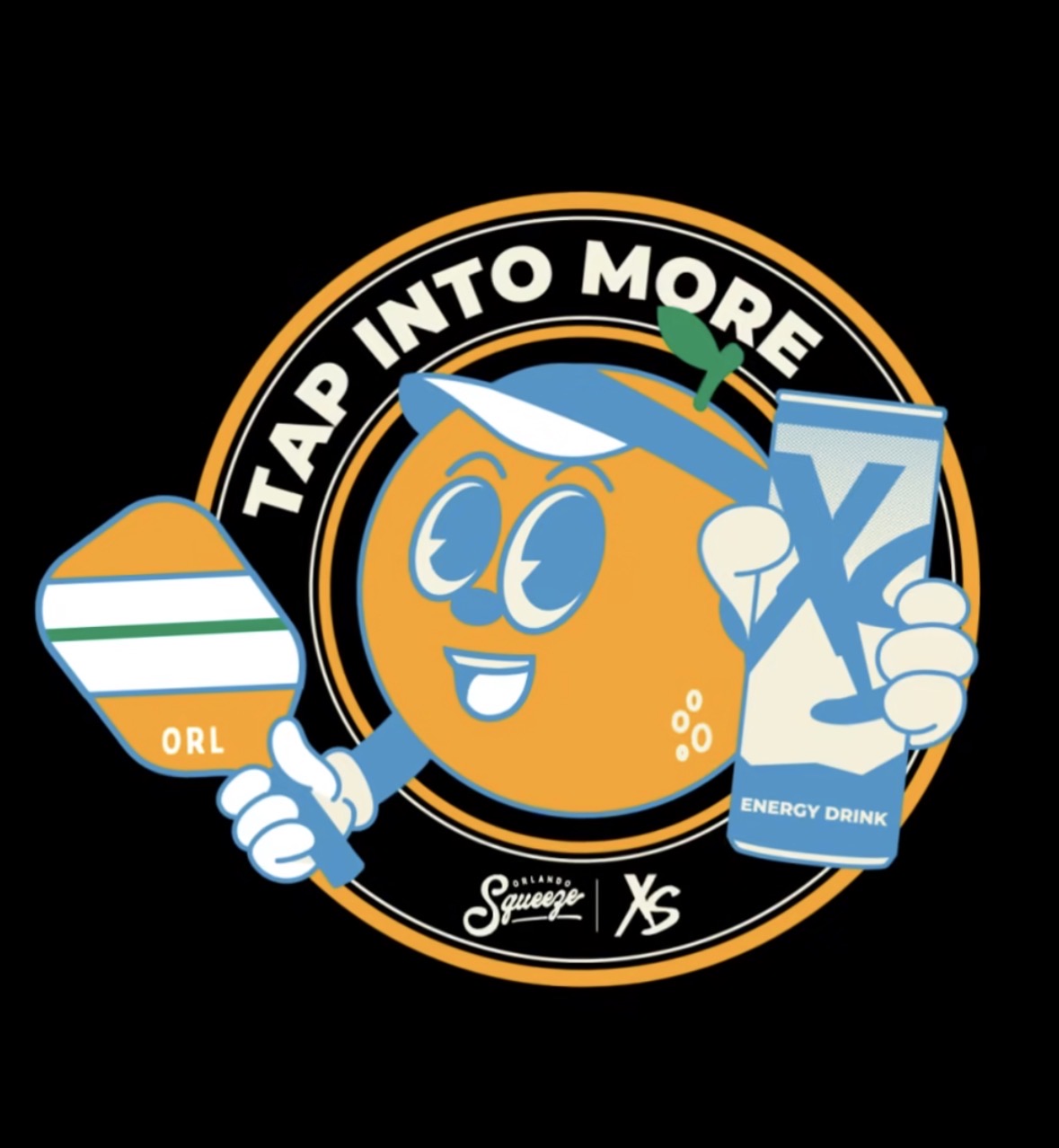 Orlando Squeeze and XS Tap Into More partnership graphic